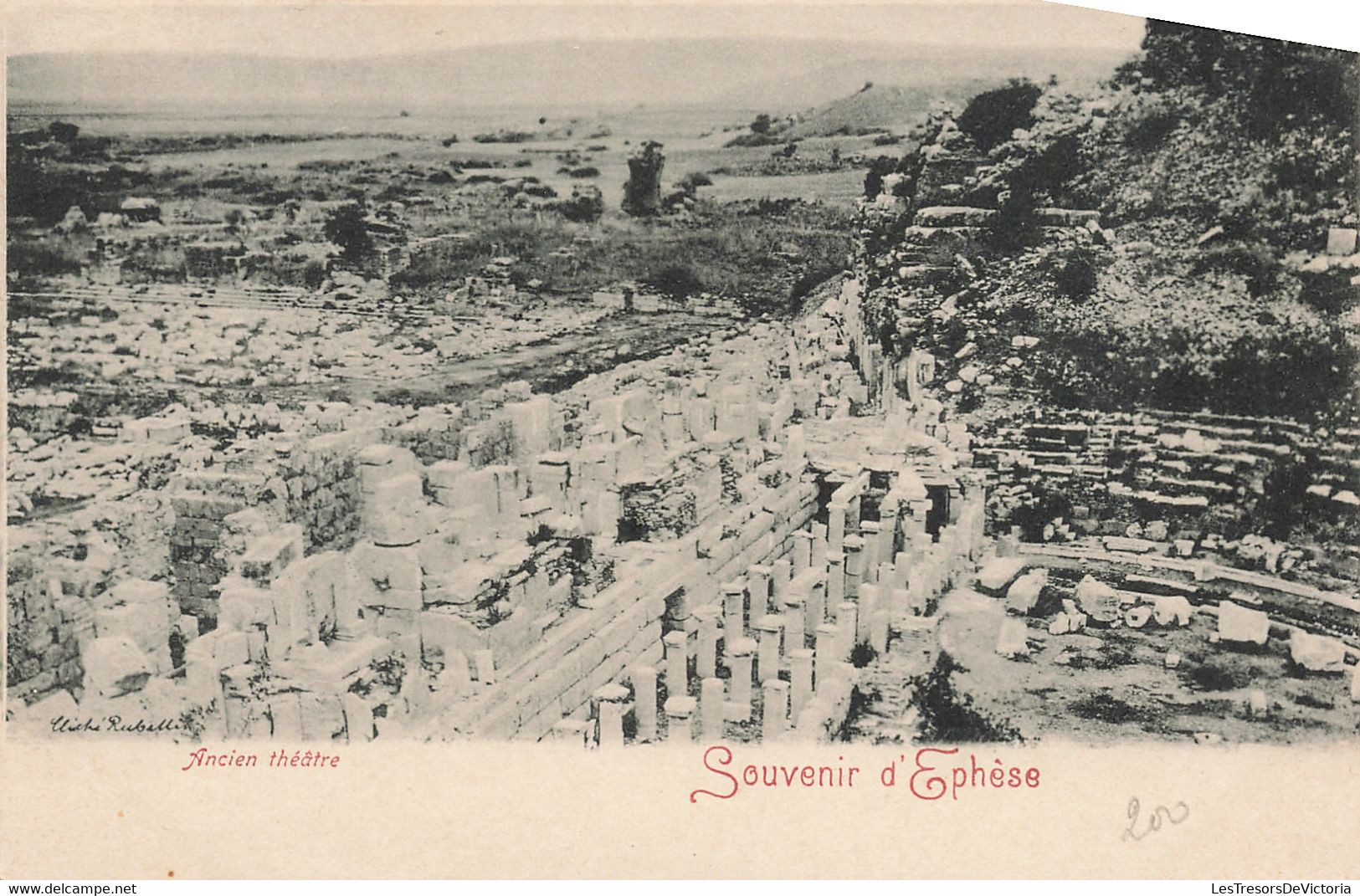 CPA - Turquie - Souvenir D'Ephèse - Ancien Théâtre - Phot. Rubellin - Précurseur - Ruines - Turkey