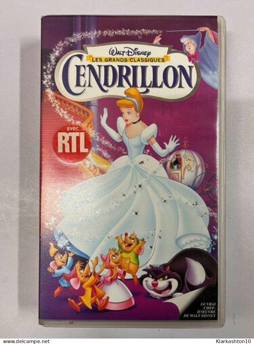 Cendrillon - Walt Disney Les Grands Classiques VHS Cassette Vidéo - Autres & Non Classés