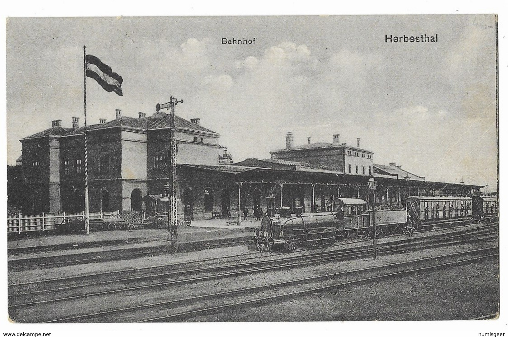 HERBESTHAL  --  Bahnhof - Welkenraedt