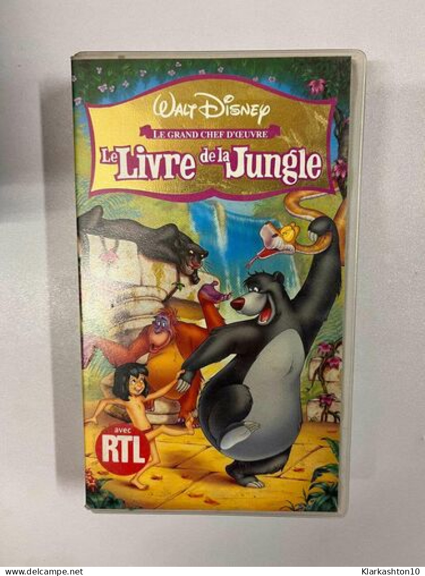 Le Livre De La Jungle - Walt Disney Le Grand Chef-d'oeuvre VHS Cassette Vidéo - Autres & Non Classés