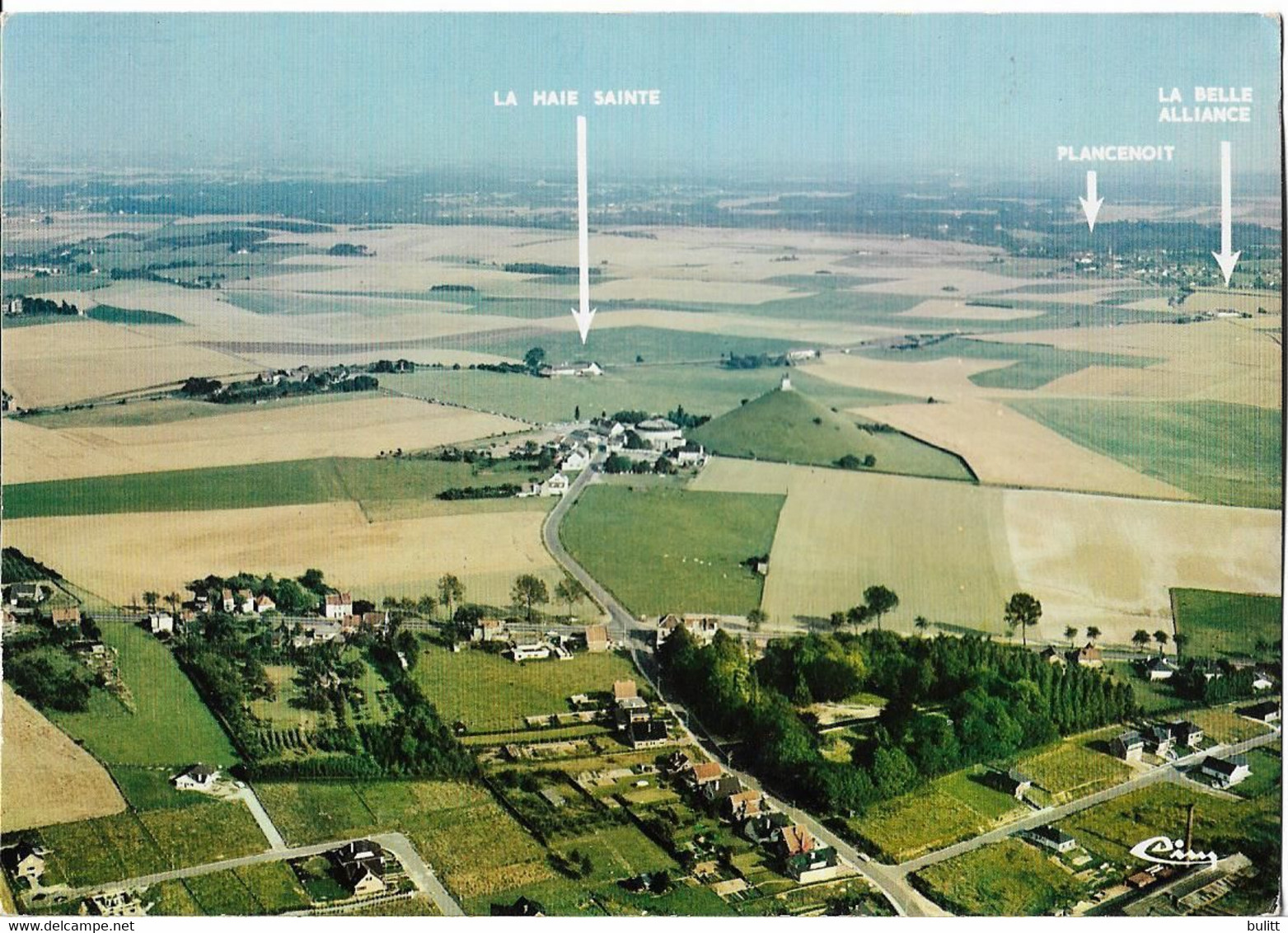 BELGIQUE - WATERLOO - Vue Aérienne - Le Champ De Bataille - Waterloo