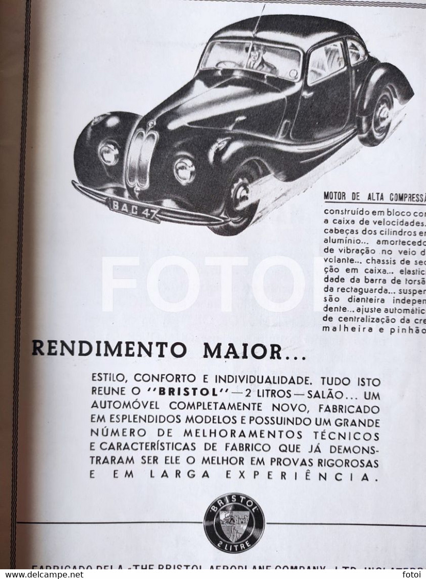 1948 FORD PREFECT DELAHAYE STANDARD VANGUARD PORTO ACP AUTOMOVEL CLUB PORTUGAL MAGAZINE - Revues & Journaux