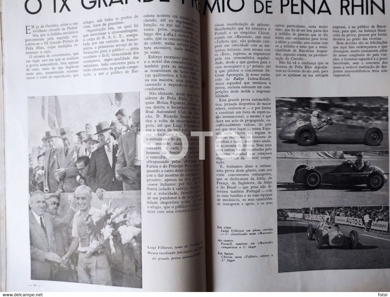 1948 FORD PREFECT DELAHAYE STANDARD VANGUARD PORTO ACP AUTOMOVEL CLUB PORTUGAL MAGAZINE