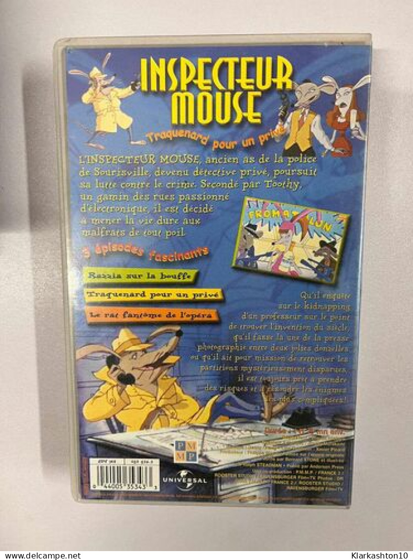 Inspecteur Mouse - Traquenard Pour Un Privé VHS Cassette Vidéo - Autres & Non Classés