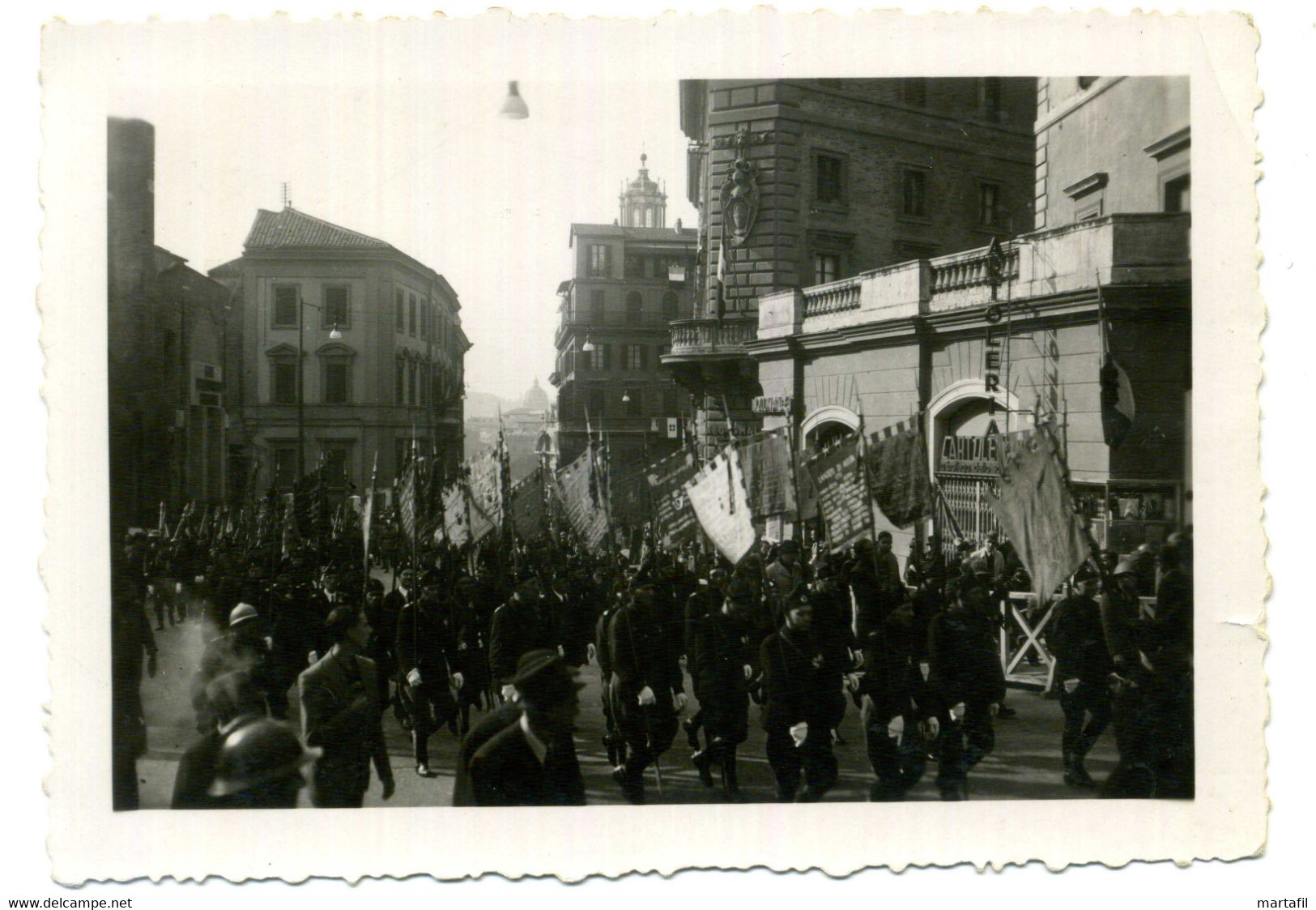 Fotografia, Foto - 1930/1931 Manifestazione Pubblica Fascista - War, Military