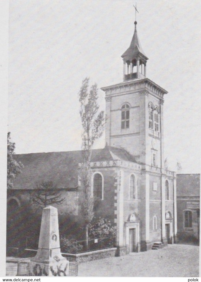 Ci - Cpa Eglise De PONTVALLAIN (vue Extérieure) - Pontvallain