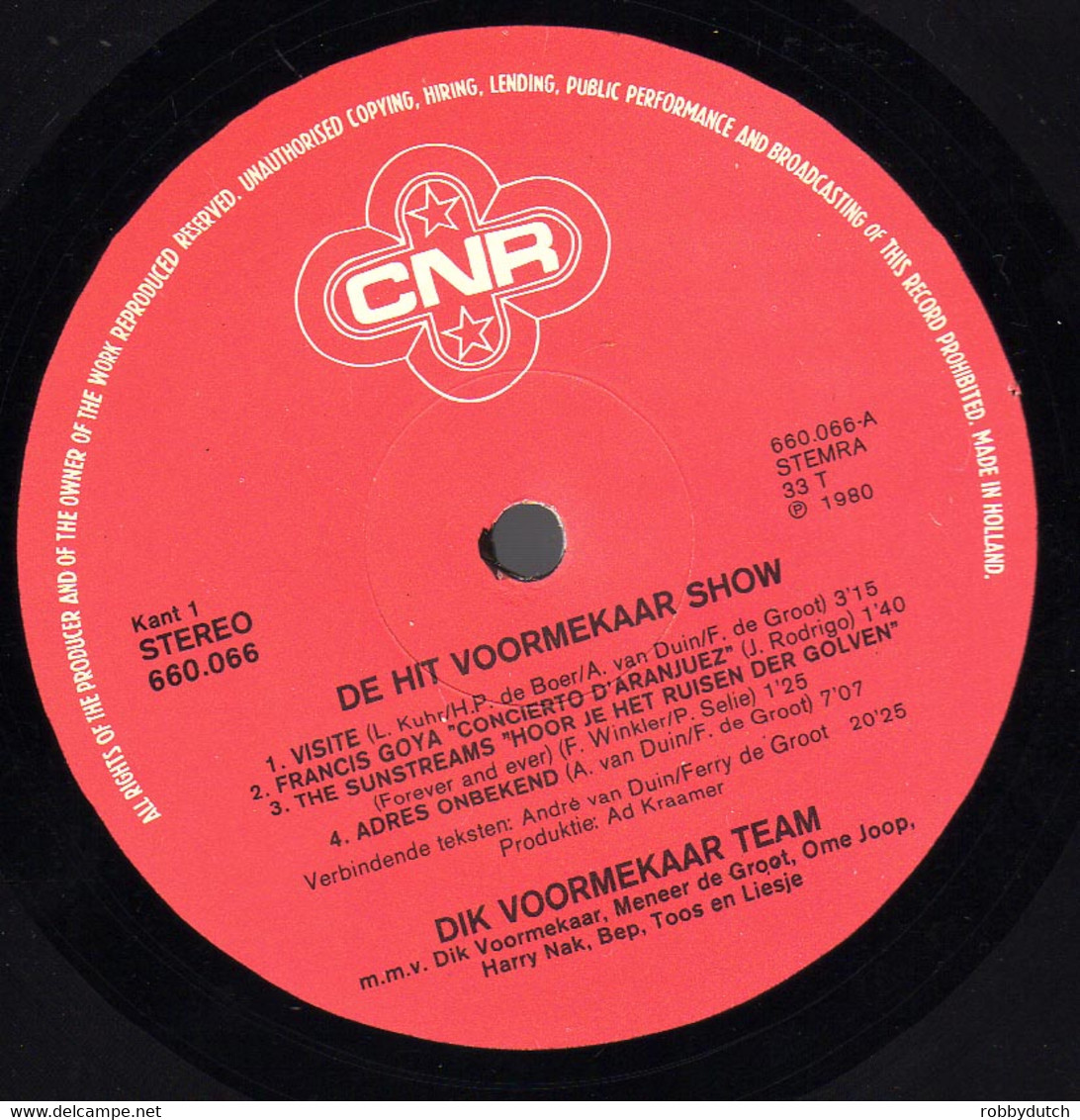 * LP *  ANDRÉ VAN DUIN - DE HIT VOORMEKAAR SHOW! (Holland 1980) - Humour, Cabaret