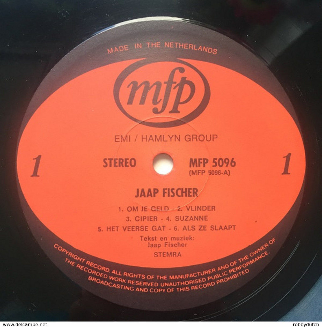 * LP * JAAP FISCHER (Holland 1963) - Other - Dutch Music