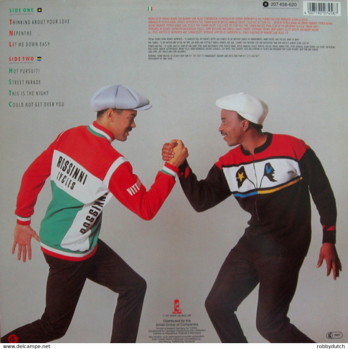 * LP * SKIPWORTH & TURNER (Europe 1985) - Soul - R&B