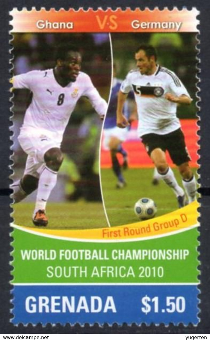 GRENADA - 1v - MNH - Ghana Vs Germany - FIFA Football World Cup - South Africa 2010 - Fußball Voetbal Futebol - 2010 – Sud Africa