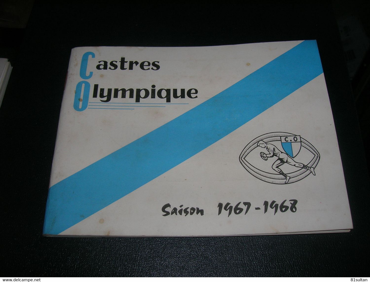 Livret Co Castres Olympique Saison 1967 1968 Rugby Programme Coupe Championnat Classement + Pub 112 Pages TB - Rugby