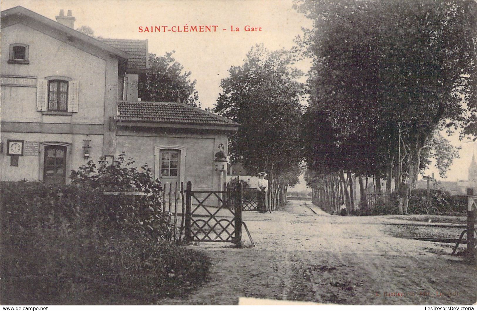 CPA - FRANCE - 54 - Saint Clément - La Gare - - Autres & Non Classés