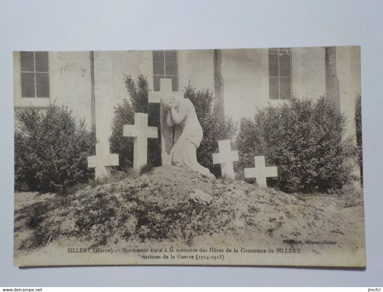 SILLERY    Monument élevé A La Mémoire Des Héros De La Commune De Sillery Victimes De La Guerre - Sillery