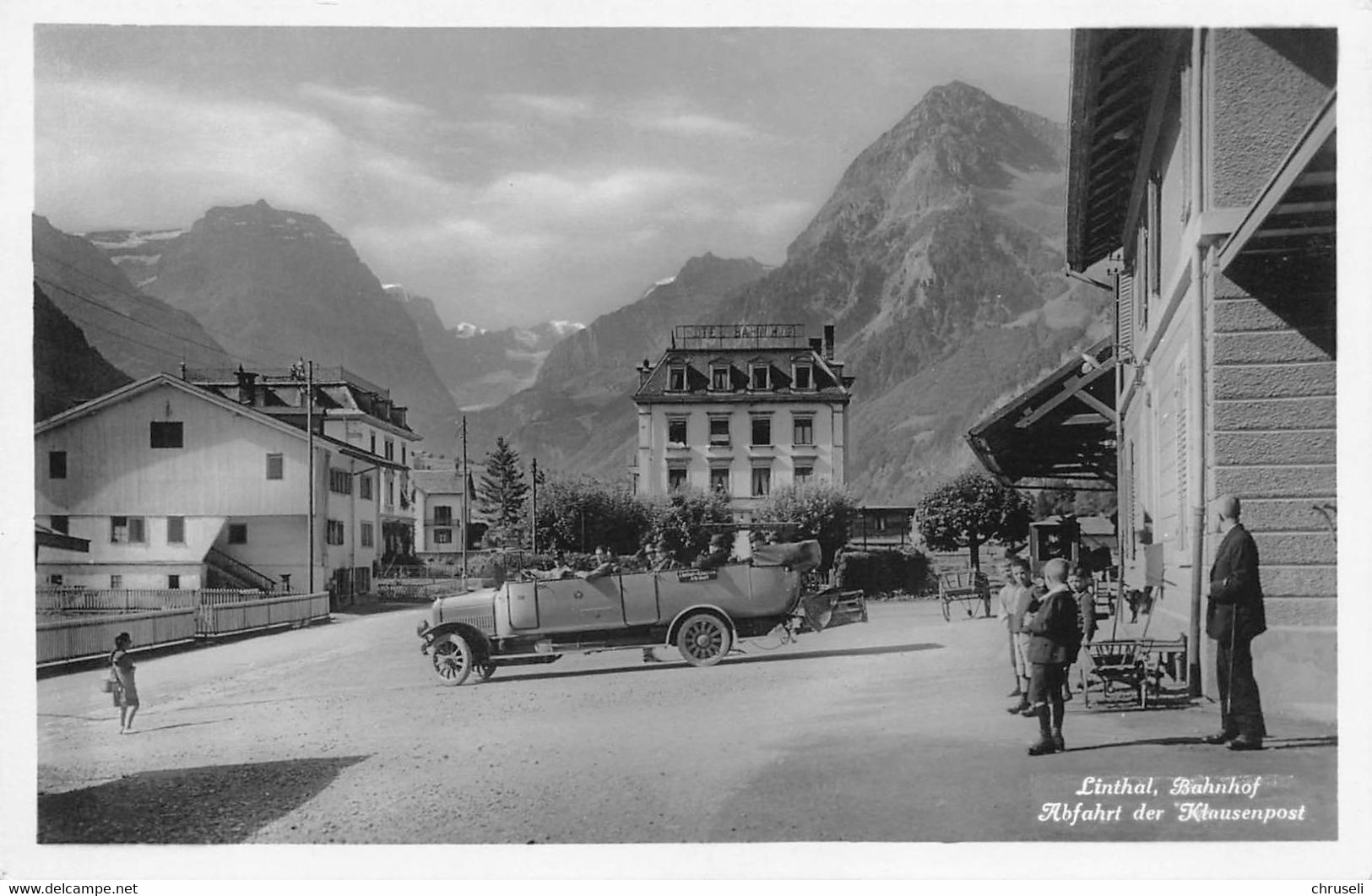 Linthal Postauto Bahnhof - Linthal