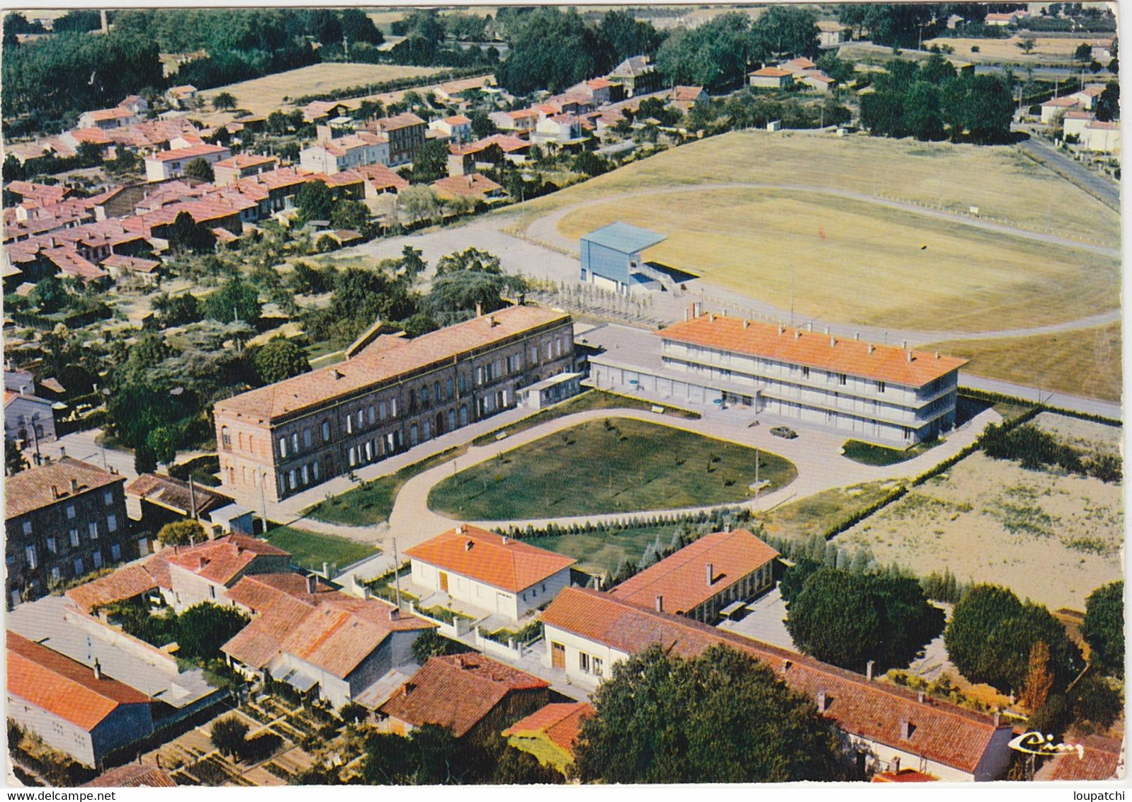 MONTECH Vue Aérienne La Maison De Retraite Et Le Stade - Montech