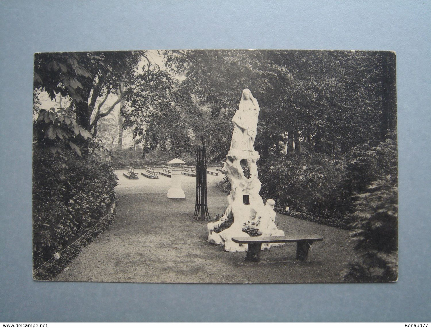Edegem - Grot Van O.L.V. Van Lourdes - Beeld Van De H. Anna - Statue De Sainte-Anne - Edegem