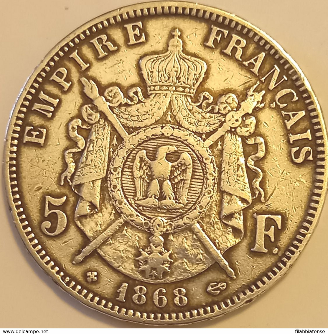 1868 - Francia 5 Francs       ---- - 5 Francs