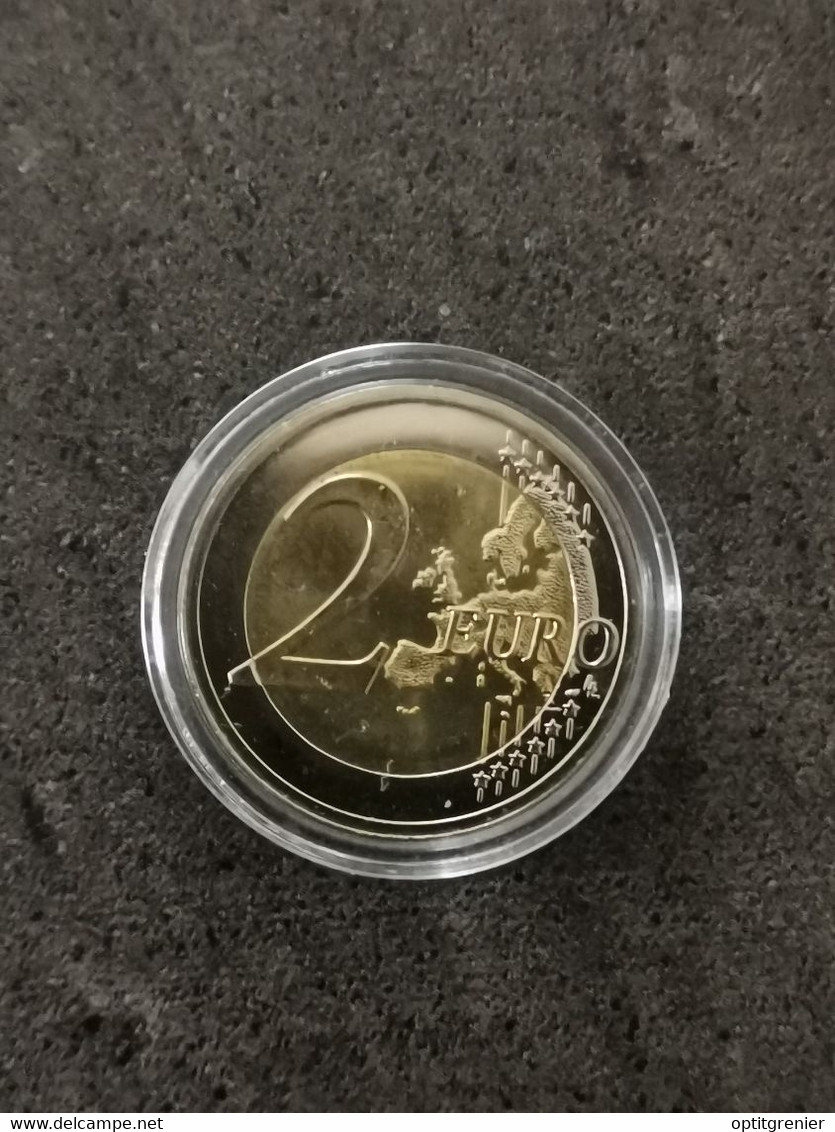 2 EURO LITUANIE 2018 INDEPENDANCE DES PAYS BALTES COLORISEE SOUS CAPSULE / EUROS - Lituania