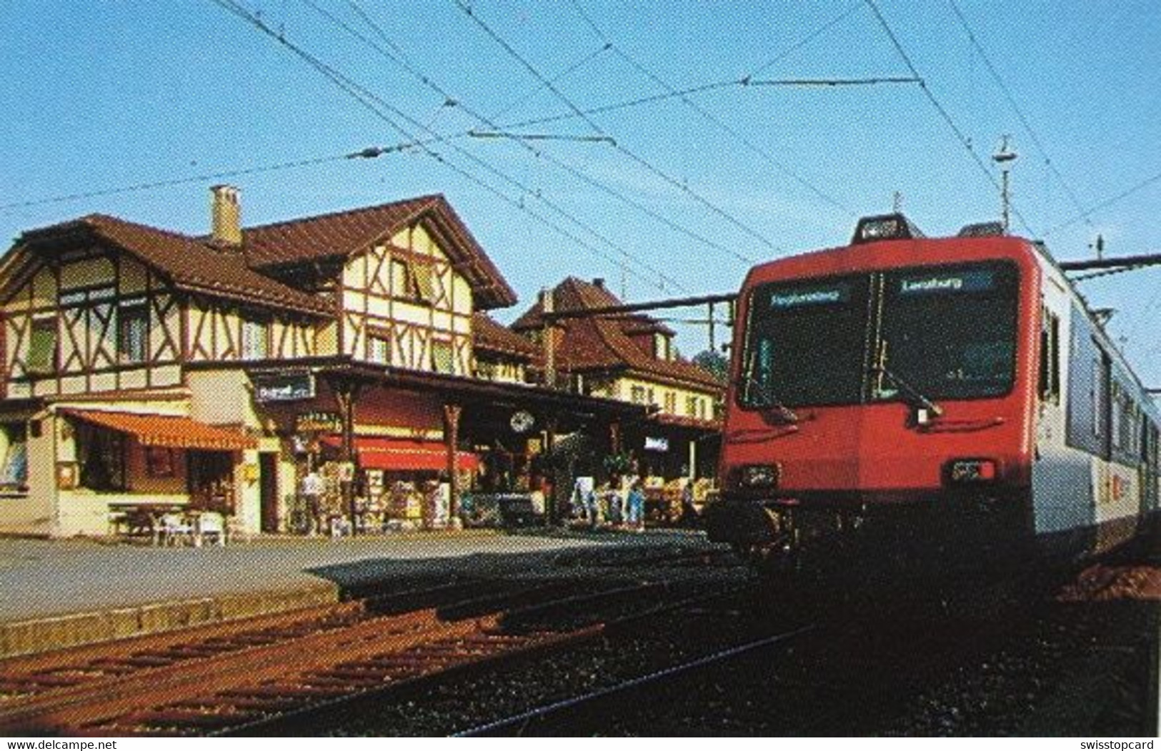 BEINWIL AM SEE Restaurant Bahnhof Bahn Schiff - Beinwil Am See