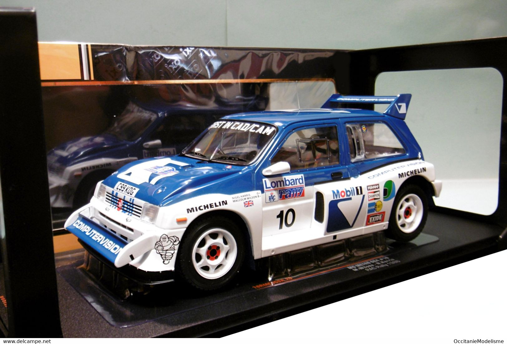 Ixo - MG METRO 6R4 #10 RAC Rally 1986 Wilson - Harris Réf. 18RMC068A.20 Neuf NBO 1/18 - Ixo