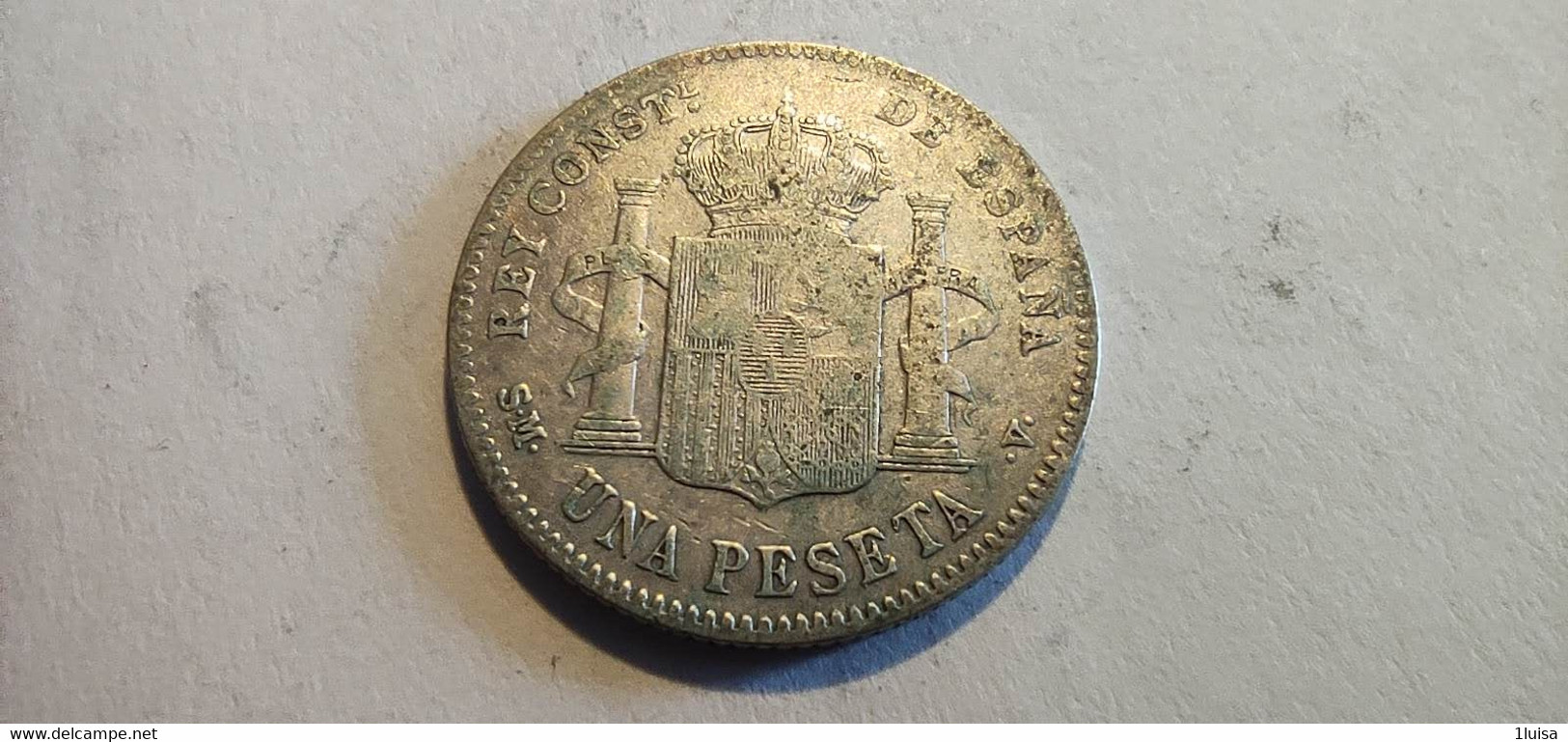 Spagna 1 Peseta 1900 - A Identificar