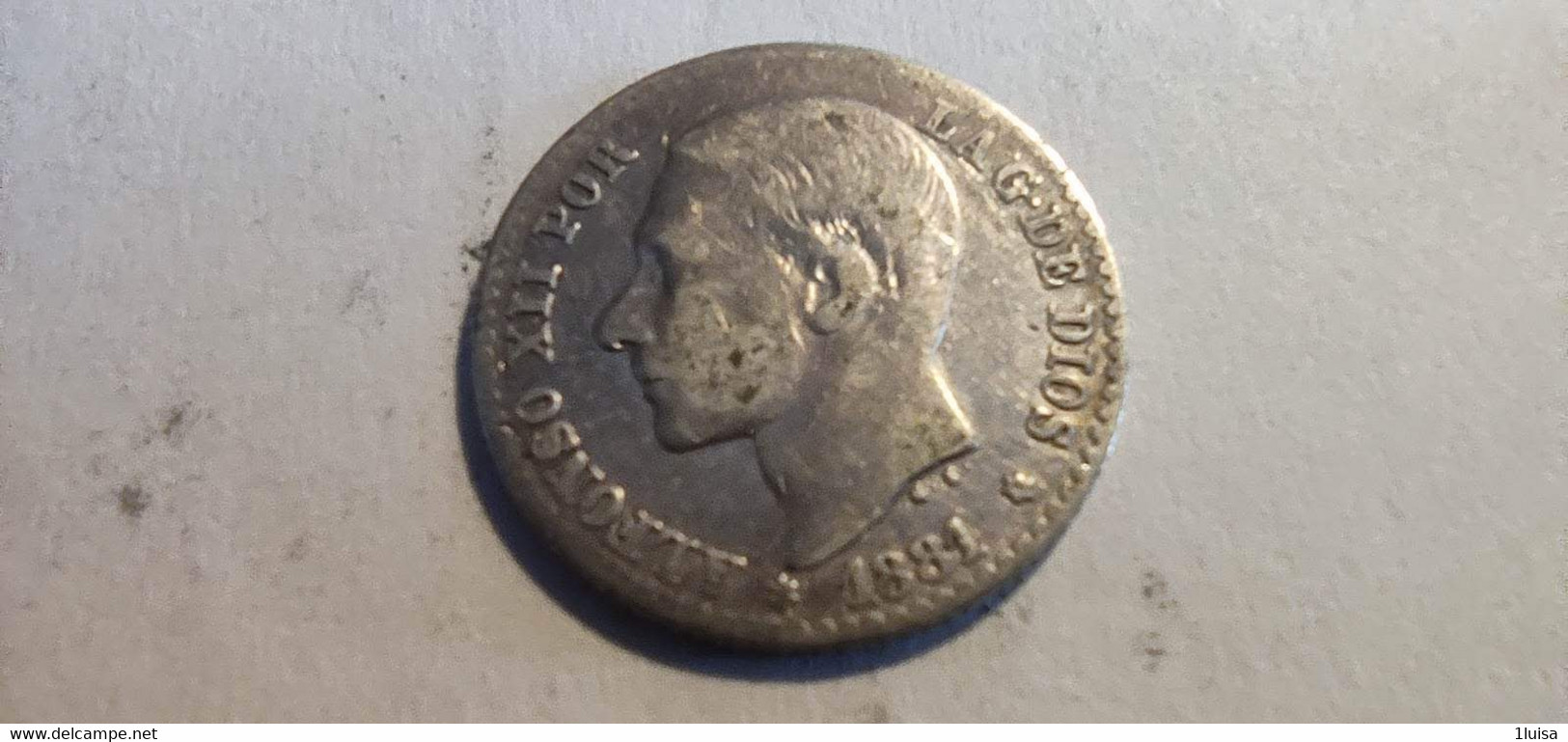 Spagna 50 Cent 1881 -  Collezioni