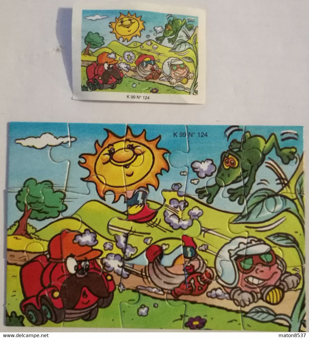 Kinder : K99 N124  Spielzeug – Serie 2 1998 - Spielzeug + BPZ - Puzzles