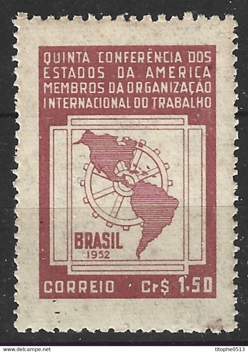 BRESIL. N°511 De 1952. OIT. - OIT