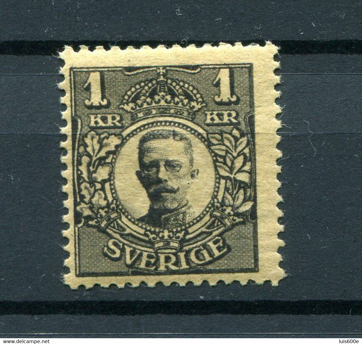 1910.SUECIA.YVERT 105 *NUEVO CON FIJASELLOS.(MH).CATALOGO 120 € - Ungebraucht