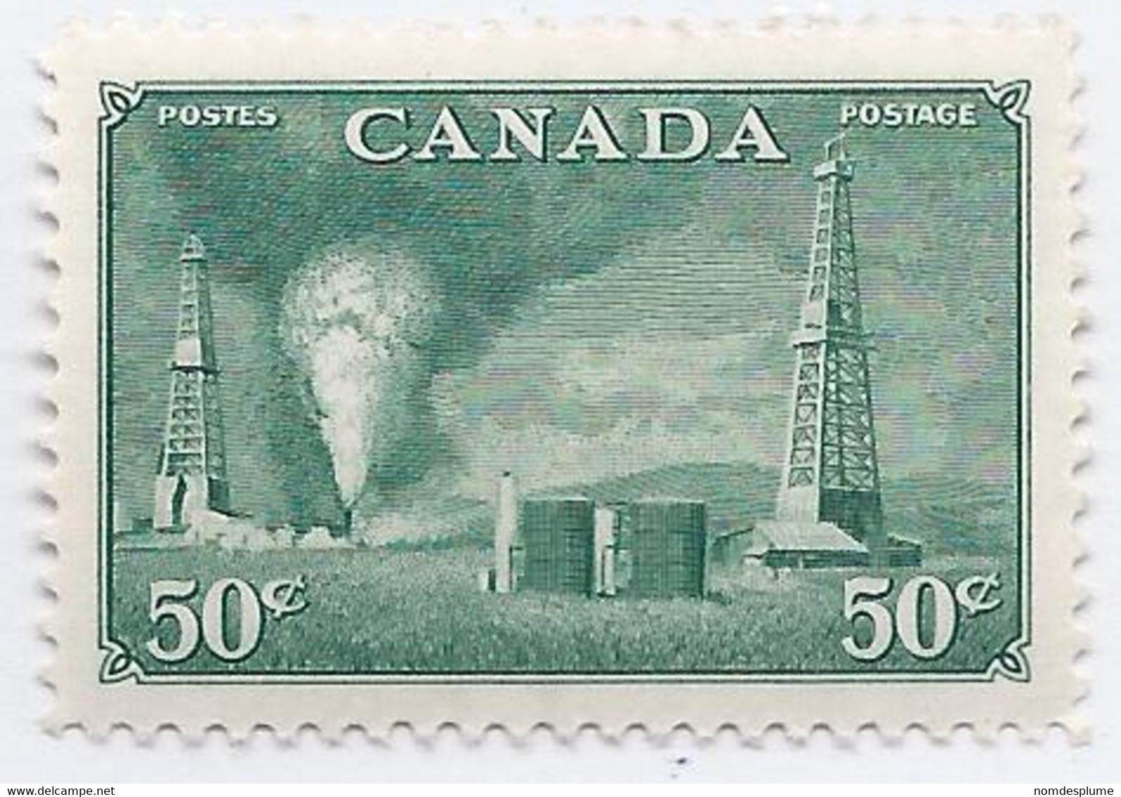 15977) Canada 1950  Mint No Hinge Oil Wells - Nuevos