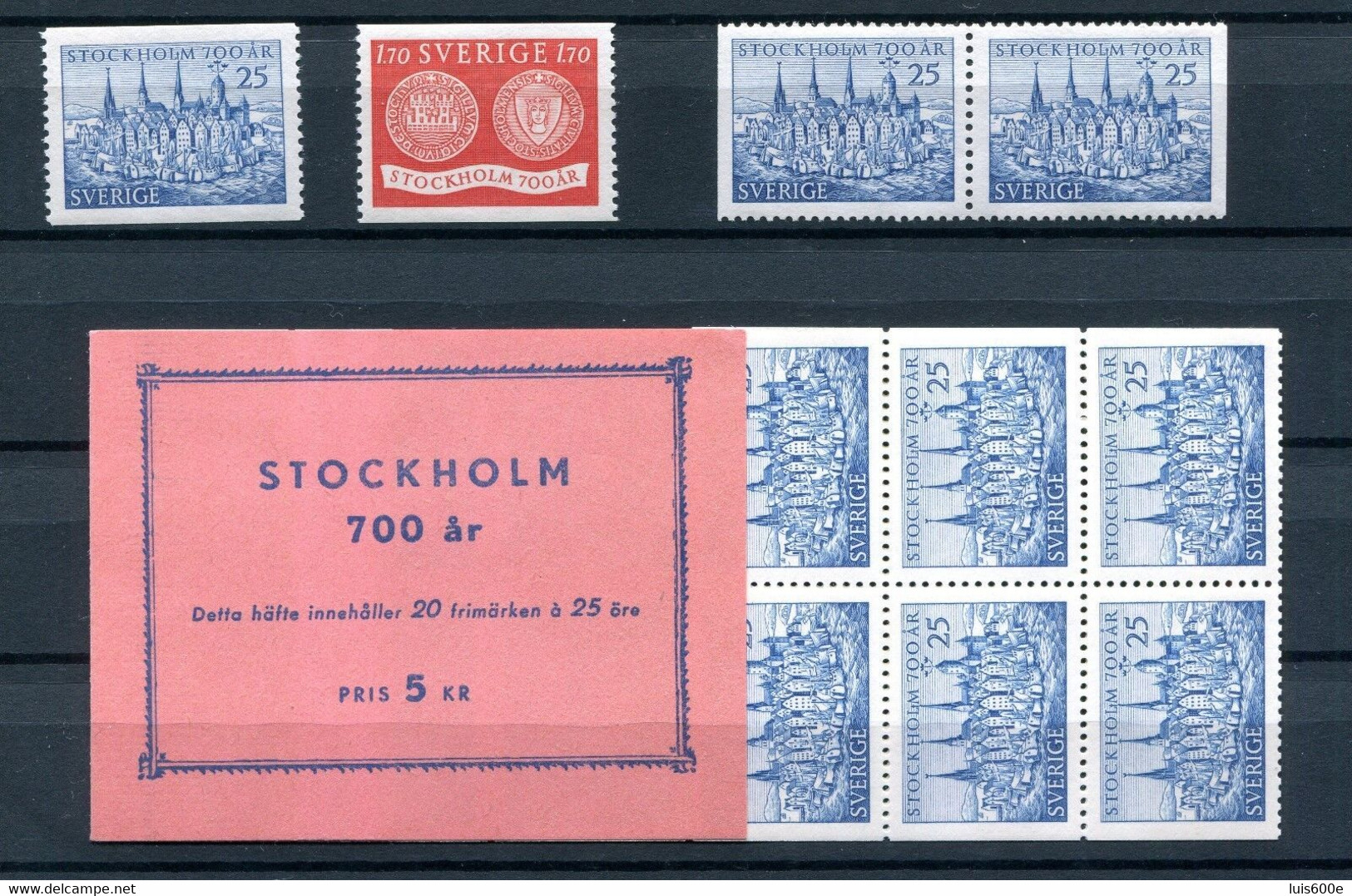 1953.SUECIA.SVERIGE.AÑO COMPLETO** 1953.NUEVOS,VARIEDADES + CARNETS .CATALOGO 89€ - Unused Stamps