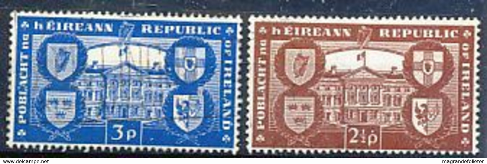 TIMBRE STAMP ZEGEL  IRLANDE EIRE 75-76  X - Unused Stamps