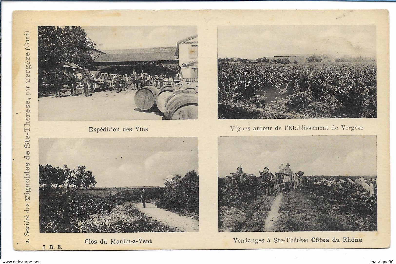 CPA Multivues- Société Des Vignobles De Ste Thérèse, Par VERGEZE - Vergèze