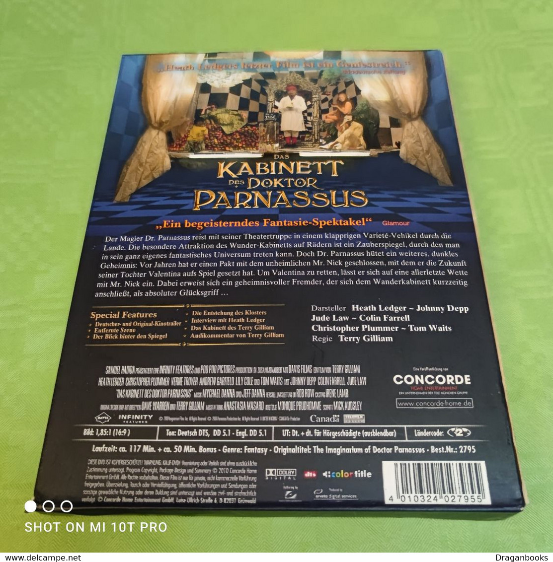 Das Kabinett Des Dr. Parnassus - Ciencia Ficción Y Fantasía