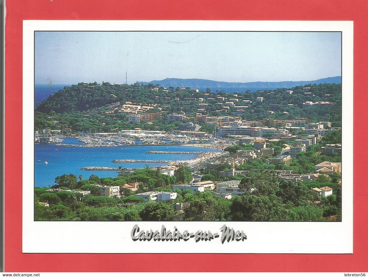 C.P.M. ( 83 ) « CAVALAIRE-SUR-MER » Panorama - Jolie Vue Générale  X2 Phots - Cavalaire-sur-Mer