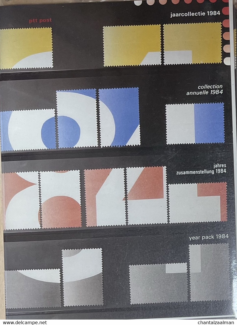 Nederland Postfris Jaarcollectie 1984 Compleet Met Informatieboekje - Full Years