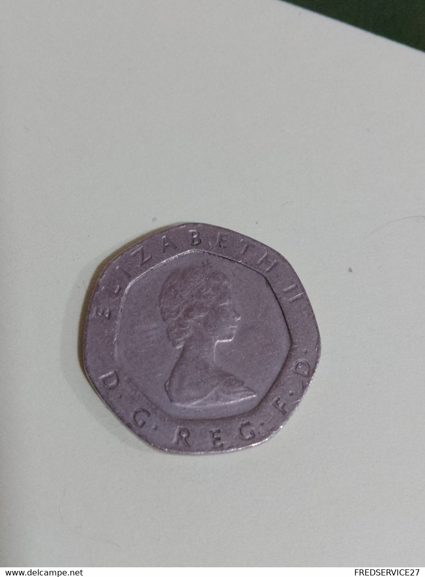 5/ ELIZABETH II DG REG FD 1982 TWENTY PENCE - 20 Pence