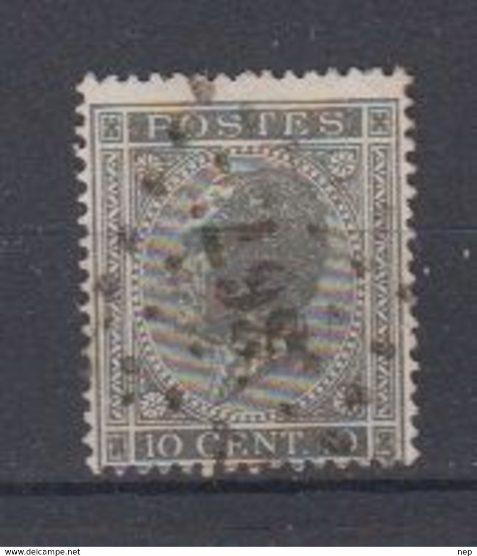 BELGIË - OBP - 1865/66 - Nr 17A (T/D 15) - (PT 367 - TURNHOUT)  - Coba  +2.00€ - Oblitérations à Points