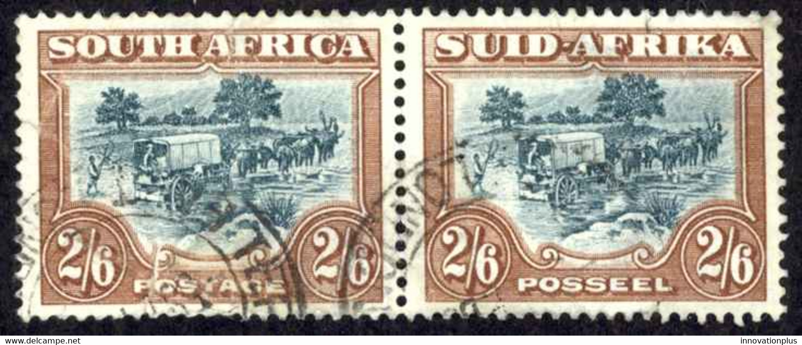 South Africa Sc# 63 Used 1949 2sh6p Scenes - Used Stamps