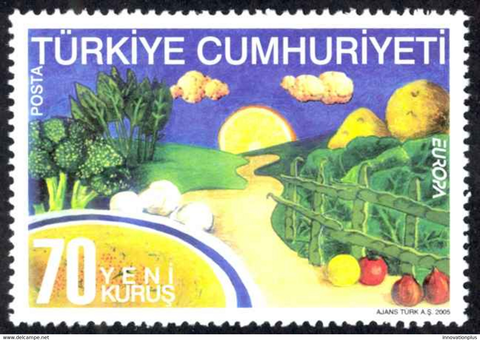 Turkey Sc# 2937 MNH 2005 Europa - Ongebruikt