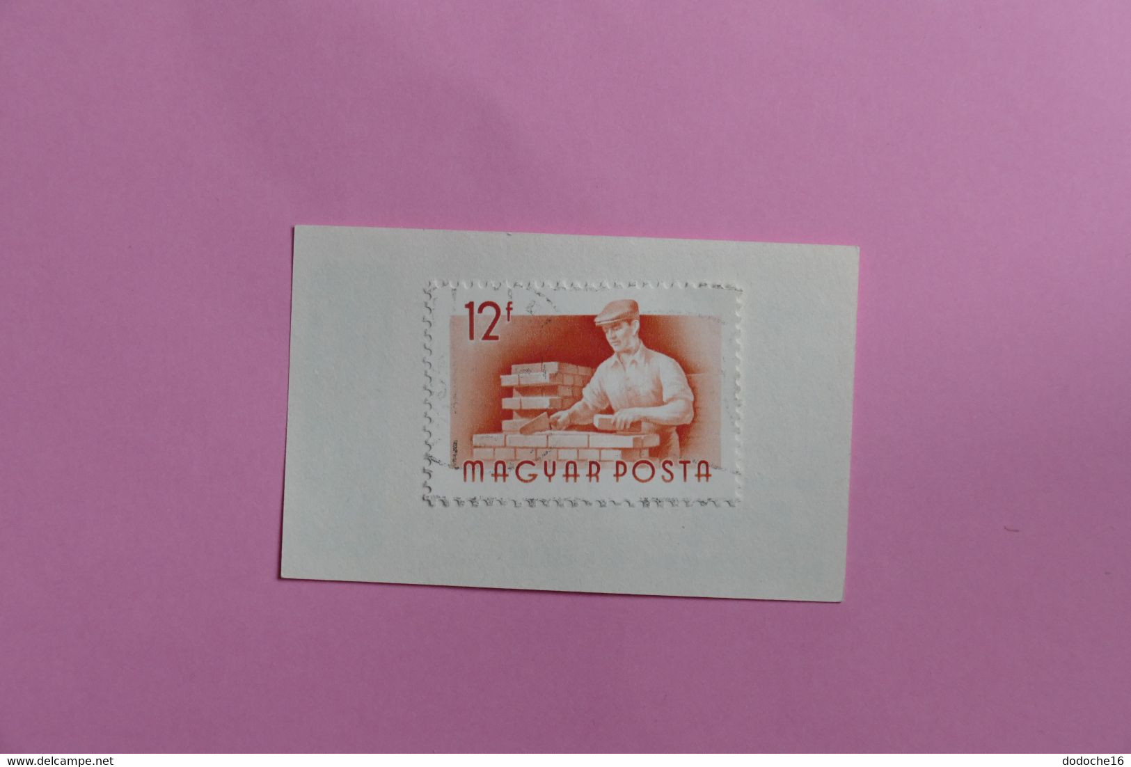 LOT de 12 TIMBRES - DIVERS PAYS COLLES SUR BON - TIMBRE DU CHOCOLAT CEMOI