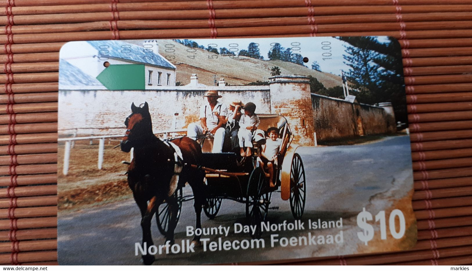 Norrfold Island  Phonecard  Used Rare - Isla Norfolk