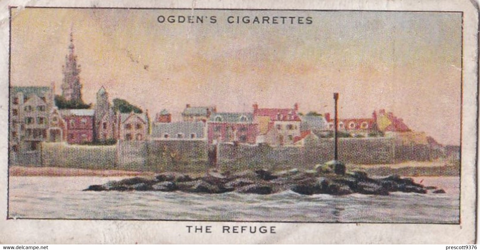 Smugglers & Smuggling 1932  - 13 French Refuge - Ogdens Original Cigarette Card - - Ogden's