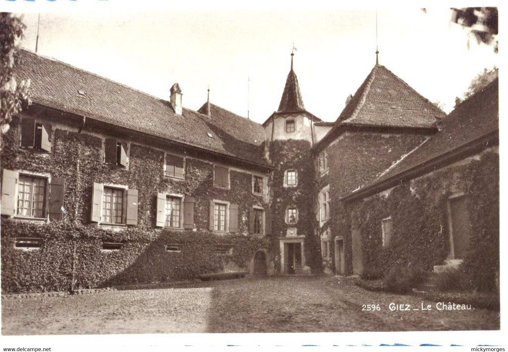 P.M 2596 Le Château  De Giez - Giez