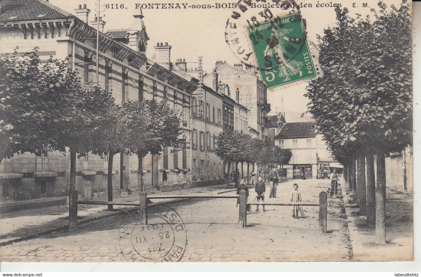 FONTENAY SOUS BOIS - Boulevard Des écoles  PRIX FIXE - Fontenay Sous Bois