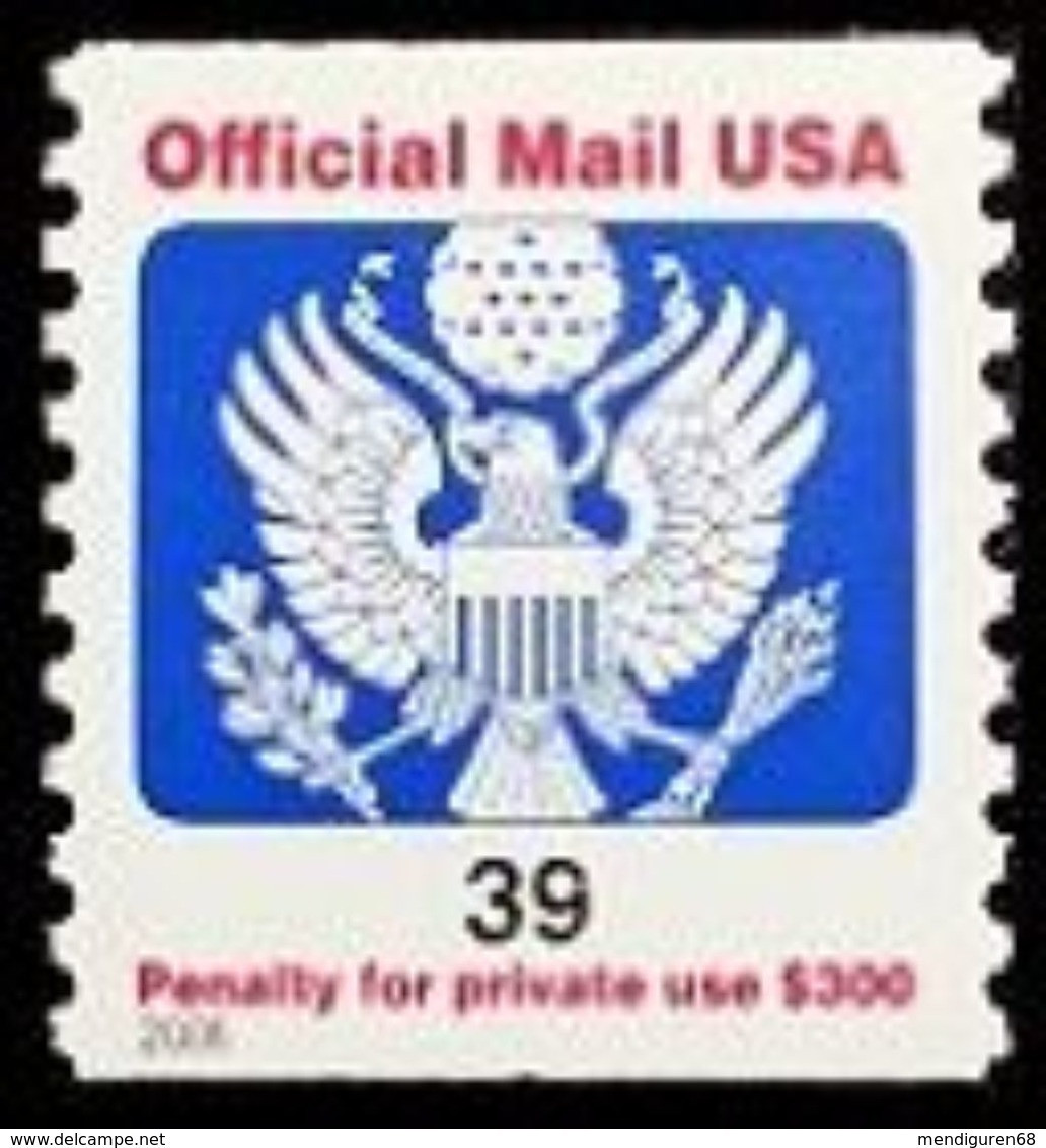 VEREINIGTE STAATEN USA 2006 EAGLE OFFICIAL 39C MNH Sc. #O160 - Strips & Multiples