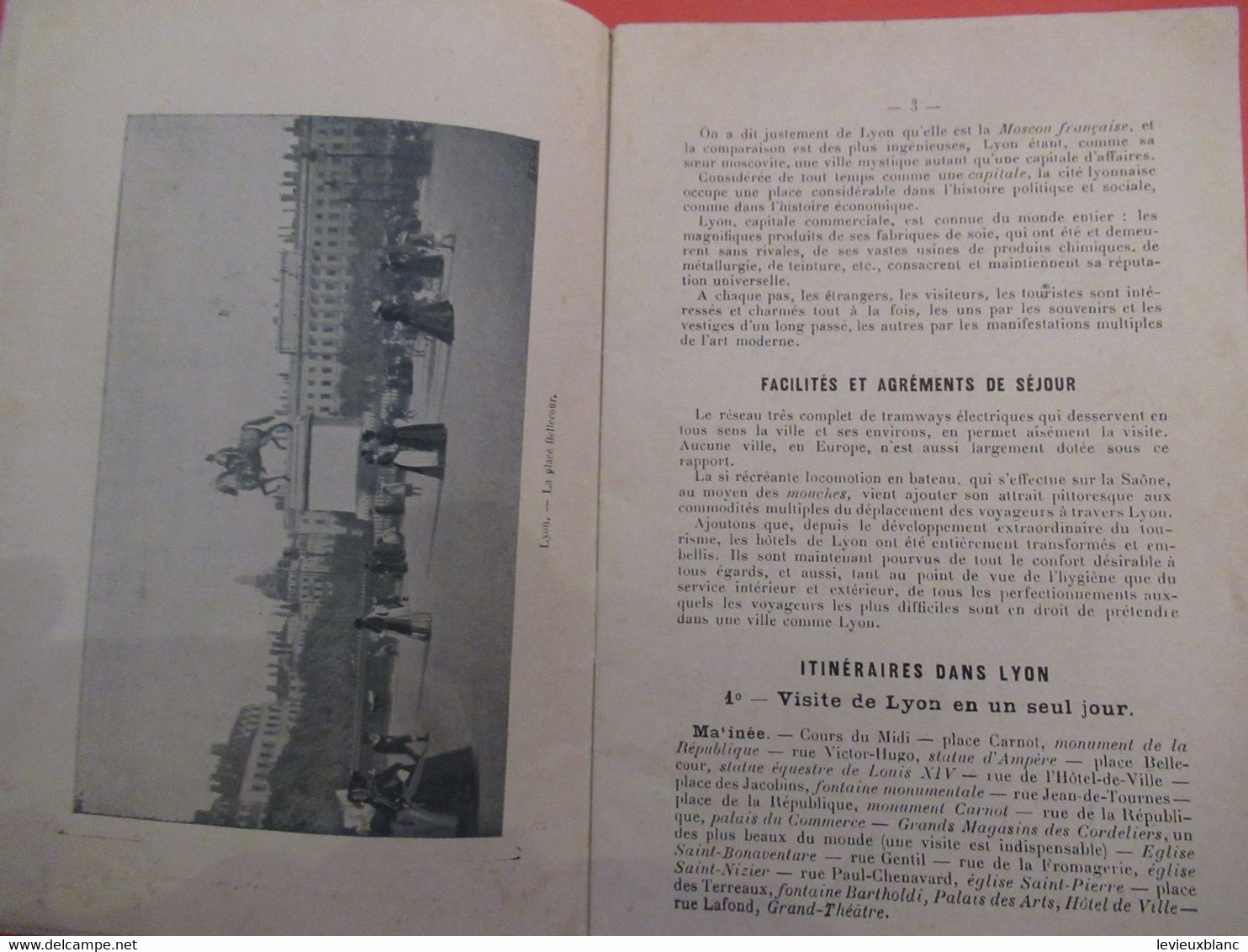 Guide Indispensable à L'Etranger De Passage à LYON/Principales Curiosités De Lyon/ Entre 1895/1905         PGC461 - Toeristische Brochures