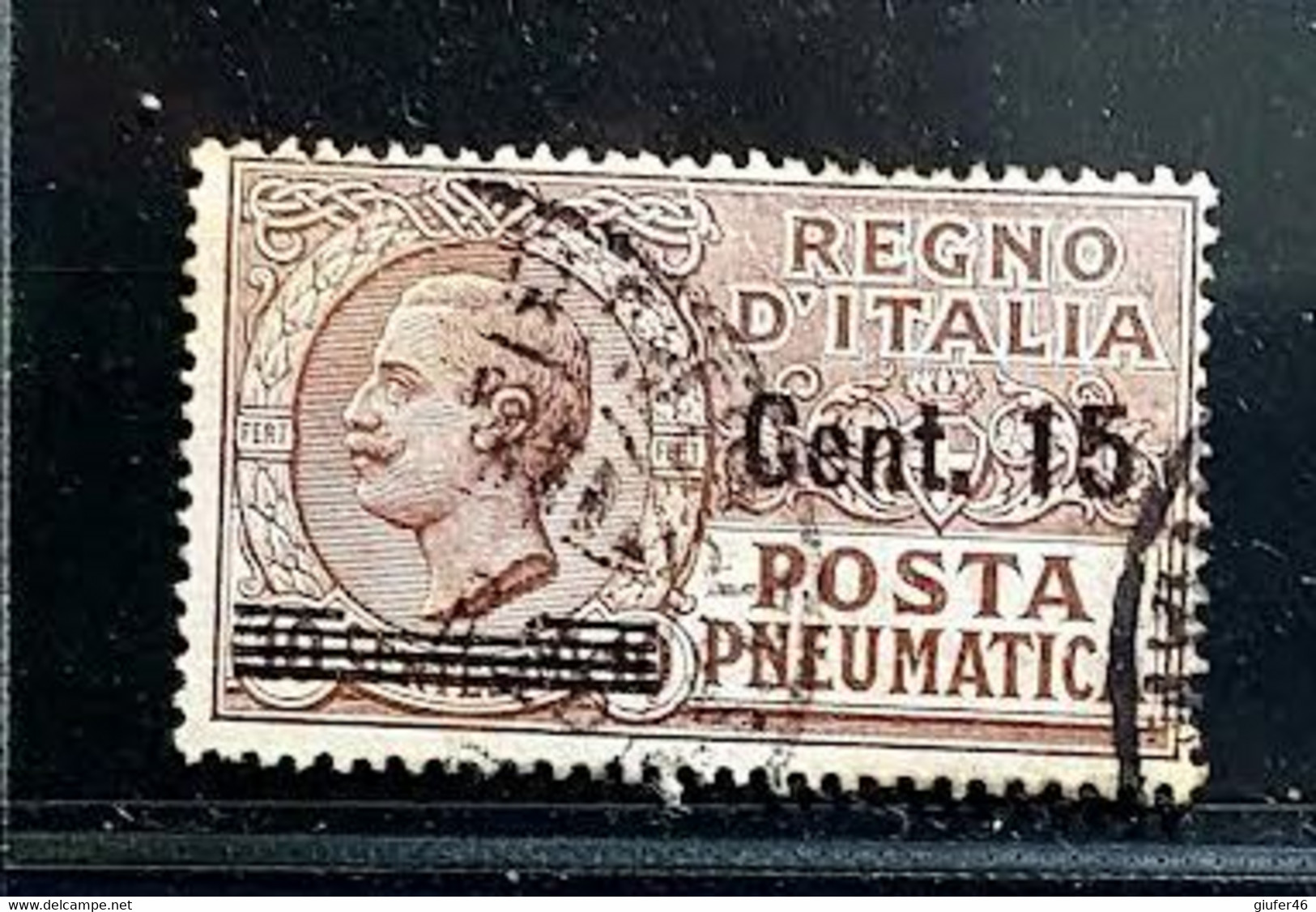 Regno 1913 - 23  . Posta Pneumatica N. 4 - Obliterato - Posta Pneumatica