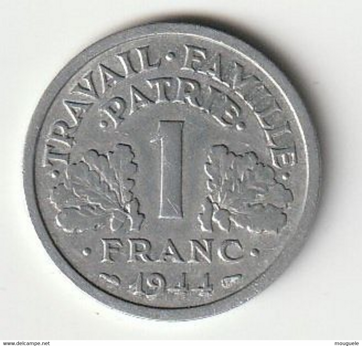 1franc  Morlon Alu. 1944+ 1944B+ 1944C - 1 Franc