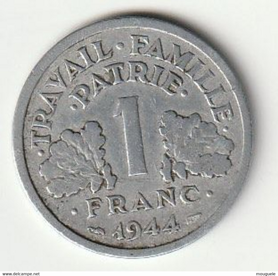 1franc  Morlon Alu. 1944+ 1944B+ 1944C - 1 Franc